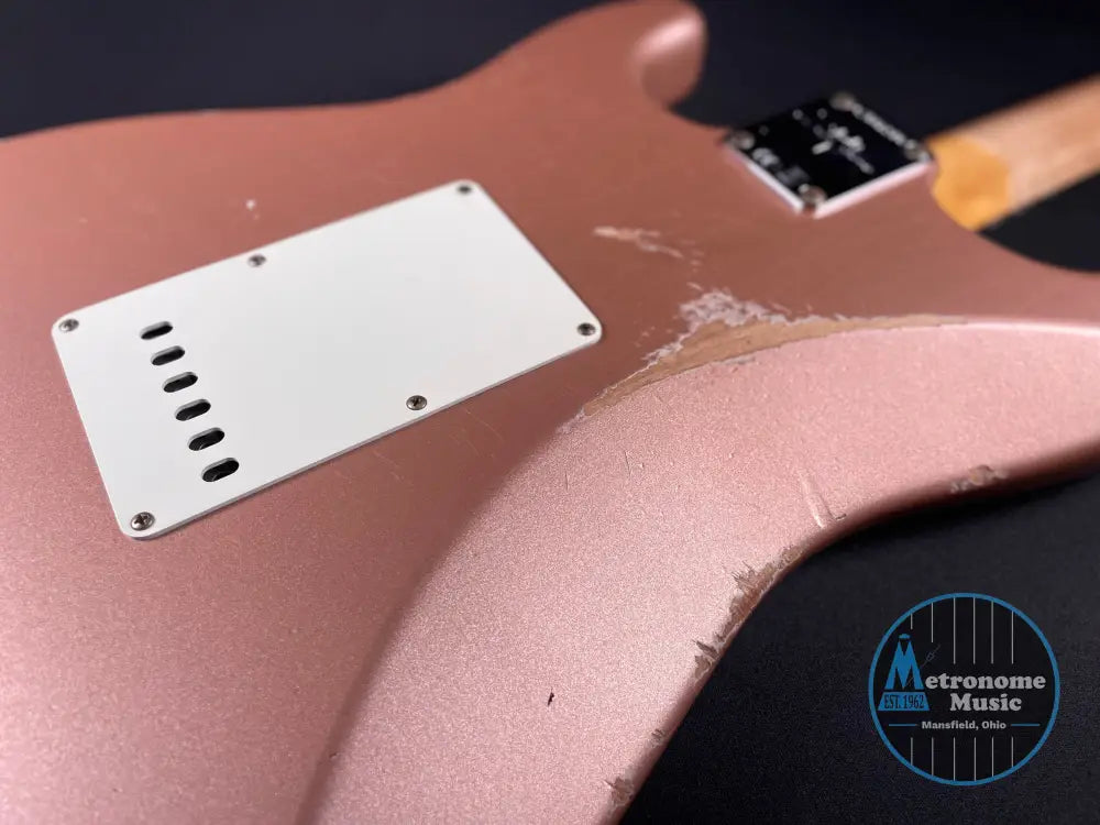Fender Custom Shop LTD '59 Stratocaster HSS Relic - Shell Pink Metallic (2025) - Metronome Music Inc.