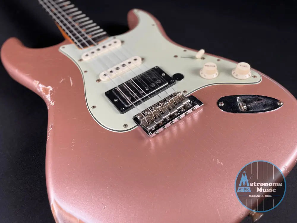 Fender Custom Shop LTD '59 Stratocaster HSS Relic - Shell Pink Metallic (2025) - Metronome Music Inc.