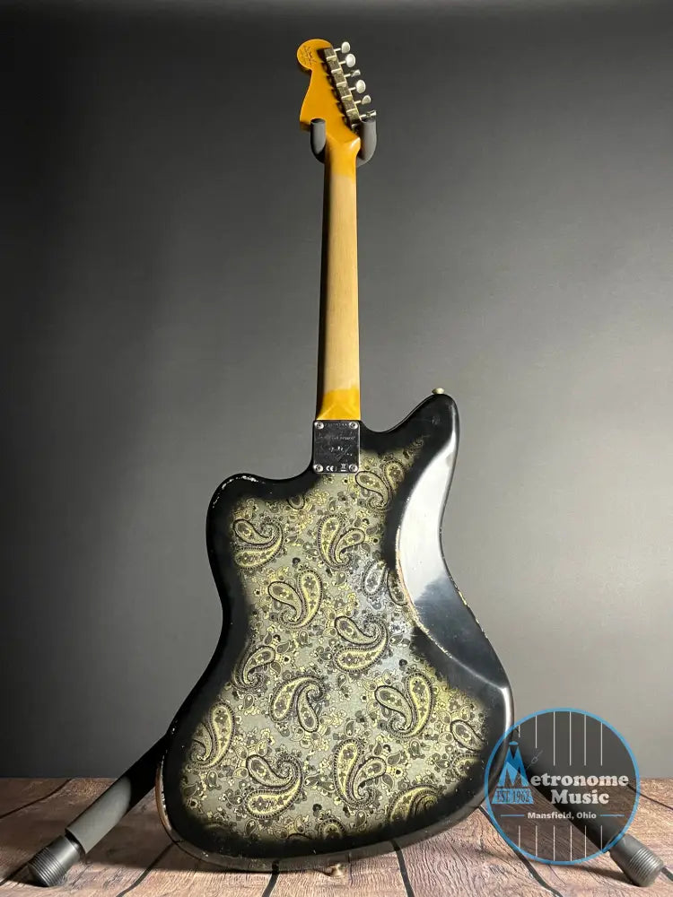 vision　fender jazzmaster customshop Fender Custom Shop LTD Custom Jazzmaster, Relic- Aged Black Paisley