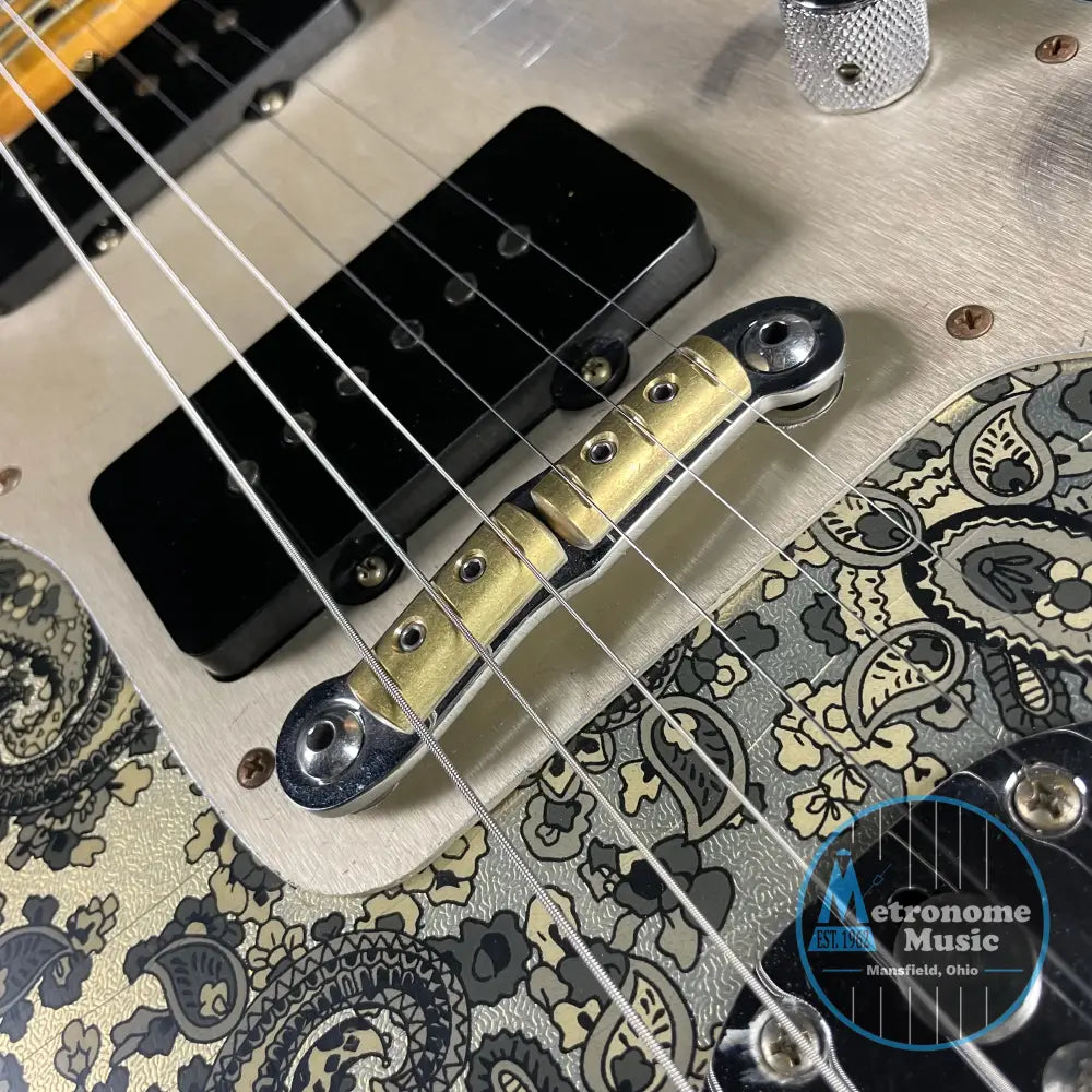 Fender Custom Shop LTD Custom Jazzmaster, Relic- Aged Black Paisley