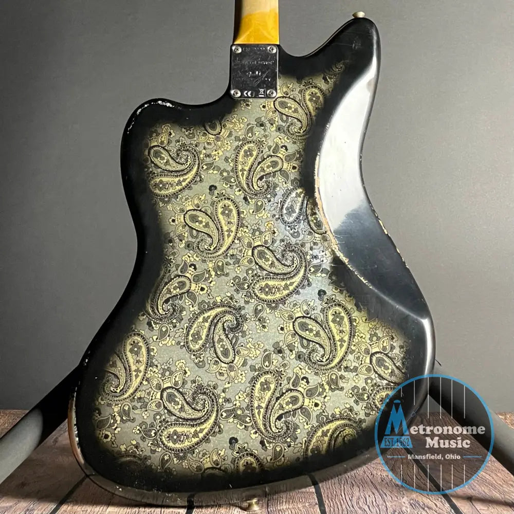 Fender Custom Shop LTD Custom Jazzmaster, Relic- Aged Black Paisley