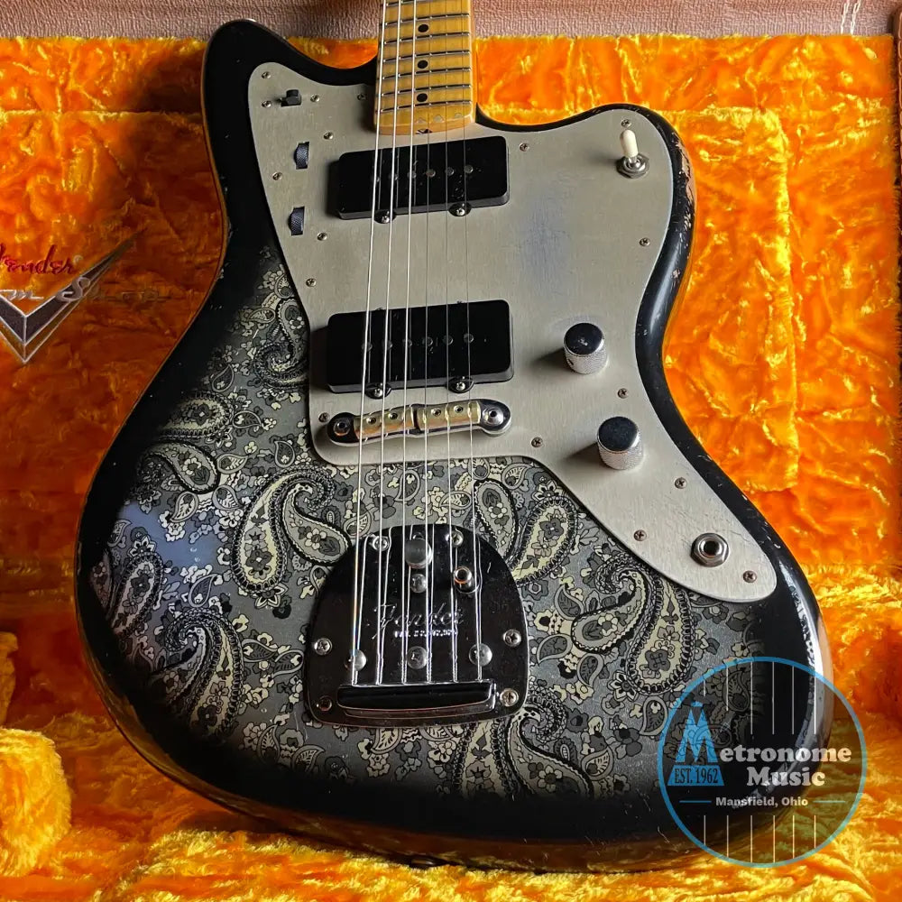 Fender Custom Shop LTD Custom Jazzmaster, Relic- Aged Black Paisley Fender Custom Shop LTD Custom Jazzmaster, Relic- Aged Black Paisley