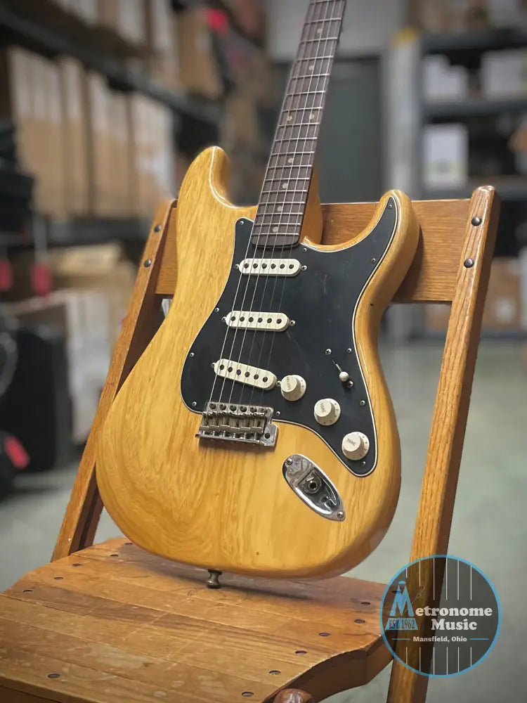 Fender Custom Shop Postmodern Stratocaster, Journeyman- Aged Natural (7lbs 7oz) - Metronome Music Inc.