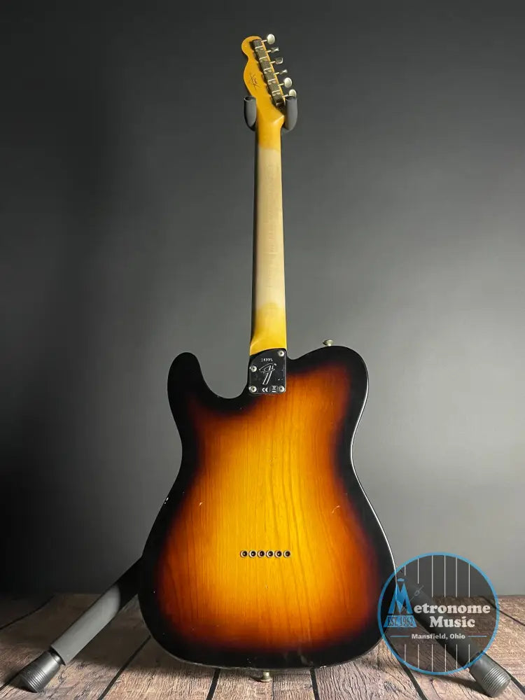 Fender Custom Shop Postmodern Telecaster, Journeyman- Wide Fade 2-Color Sunburst (7lbs 6oz) - Metronome Music Inc.