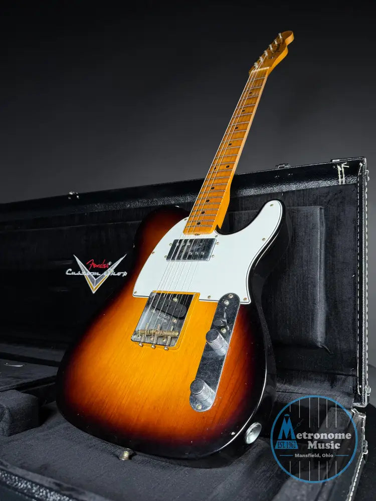 Fender Custom Shop Postmodern Telecaster Journeyman - Wide Fade 2-Color Sunburst - Electric Guitar
