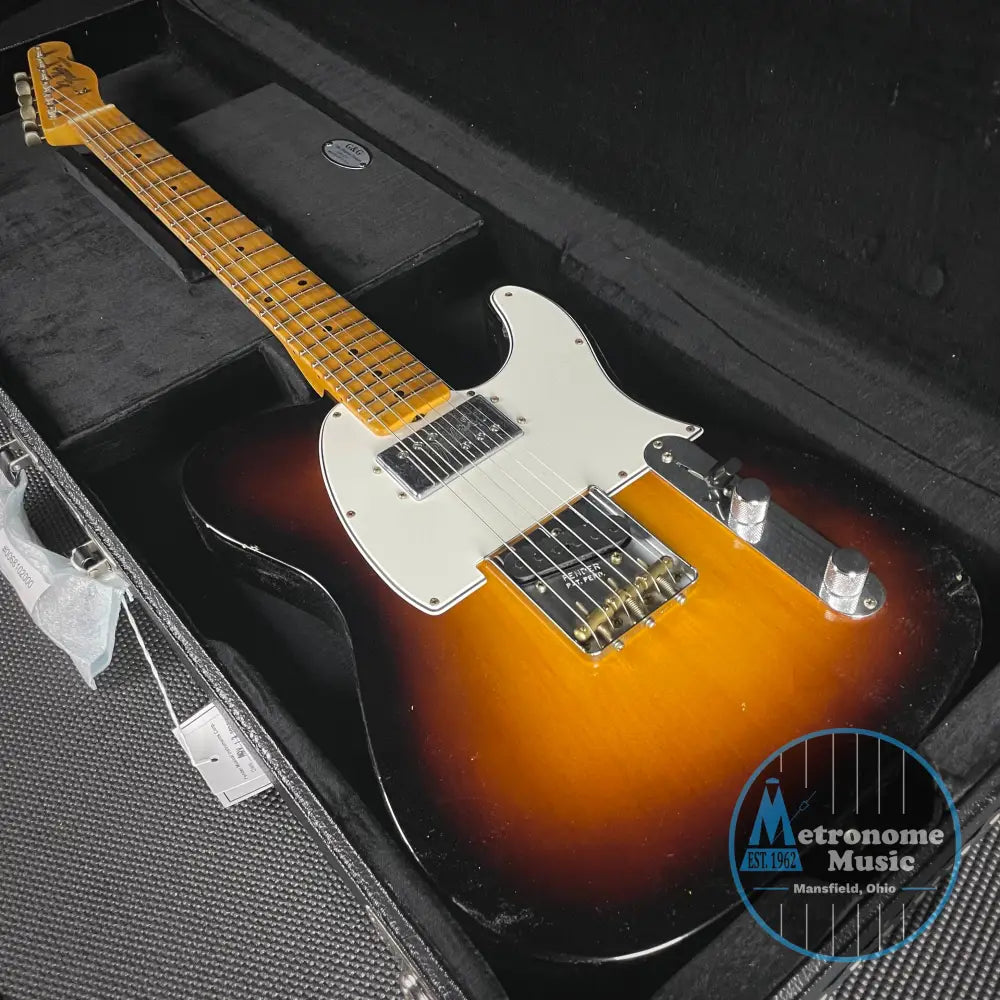 Fender Custom Shop Postmodern Telecaster, Journeyman- Wide Fade 2-Color Sunburst (7lbs 6oz) - Metronome Music Inc.