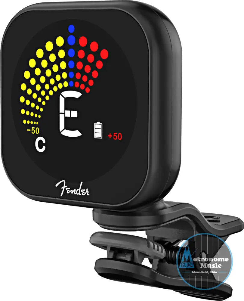Fender Flash 2.0 Rechargeable Clip-On Tuner - Metronome Music Inc.