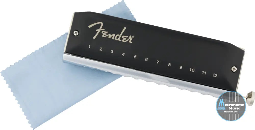 Fender Groove Pro Chromatic 12-Hole Harmonica, Key of C - Metronome Music Inc.