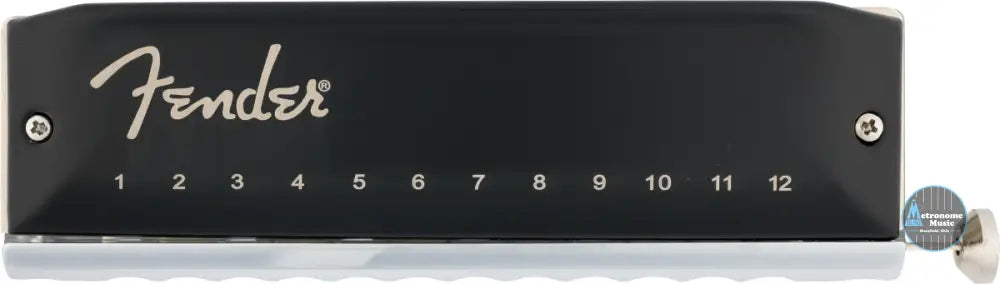 Fender Groove Pro Chromatic 12-Hole Harmonica, Key of C - Metronome Music Inc.