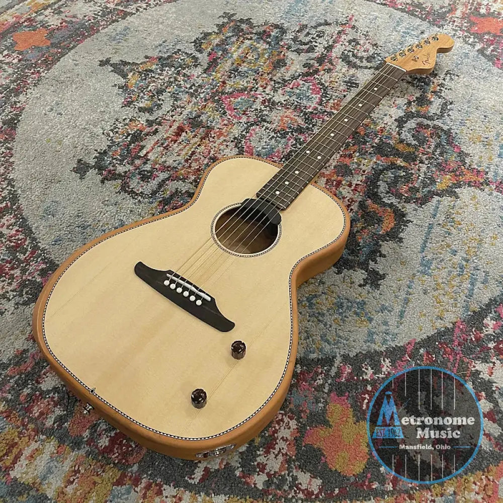 Fender Highway Series Parlor, Rosewood- Natural - Metronome Music Inc.