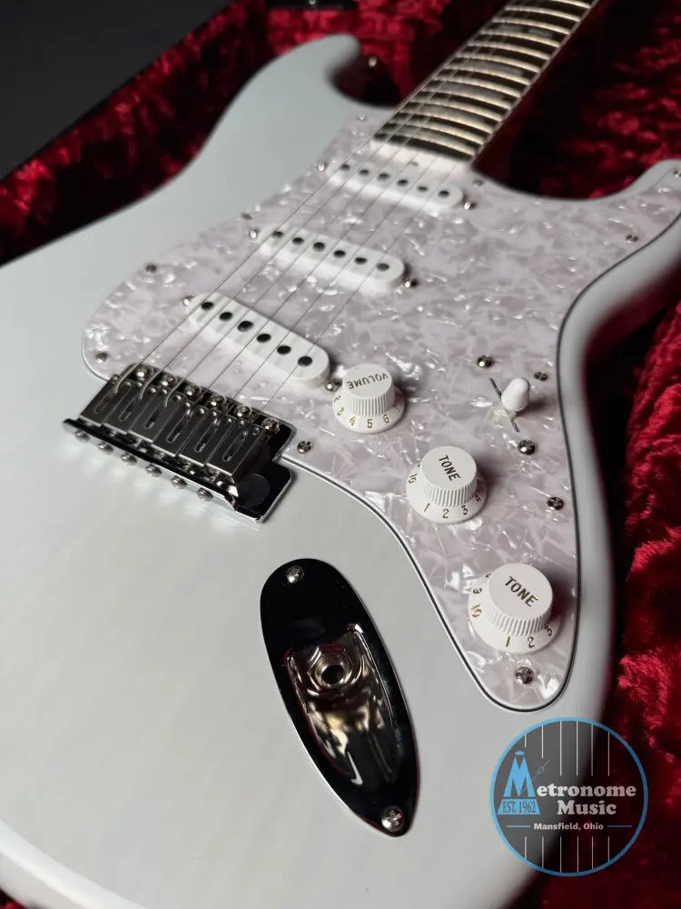 Fender Kenny Wayne Shepherd Stratocaster - Transparent Faded Sonic Blue (2026) - Electric Guitar