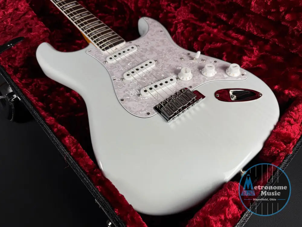 Fender Kenny Wayne Shepherd Stratocaster - Transparent Faded Sonic Blue (2026) - Electric Guitar