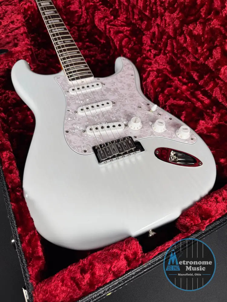 Fender Kenny Wayne Shepherd Stratocaster - Transparent Faded Sonic Blue (2026) - Electric Guitar