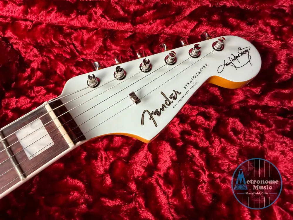 Fender Kenny Wayne Shepherd Stratocaster - Transparent Faded Sonic Blue (2026) - Electric Guitar
