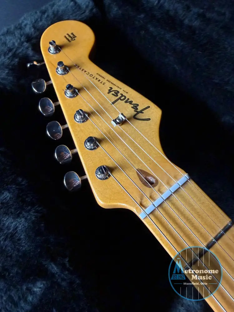Fender Lincoln Brewster Stratocaster Maple - Olympic Pearl - Electric Guitar