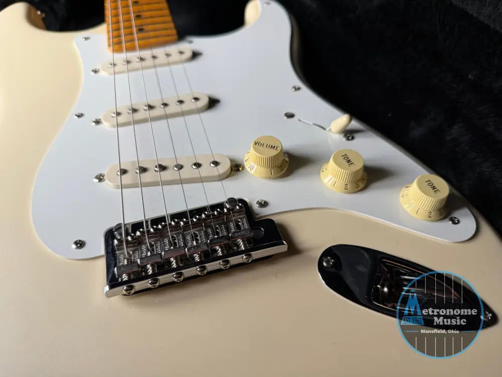 Fender Lincoln Brewster Stratocaster Maple - Olympic Pearl - Electric Guitar