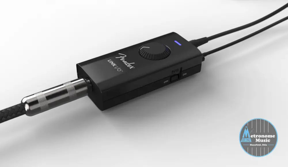 Fender Link I/O Portable USB-C Audio Interface - Metronome Music Inc.