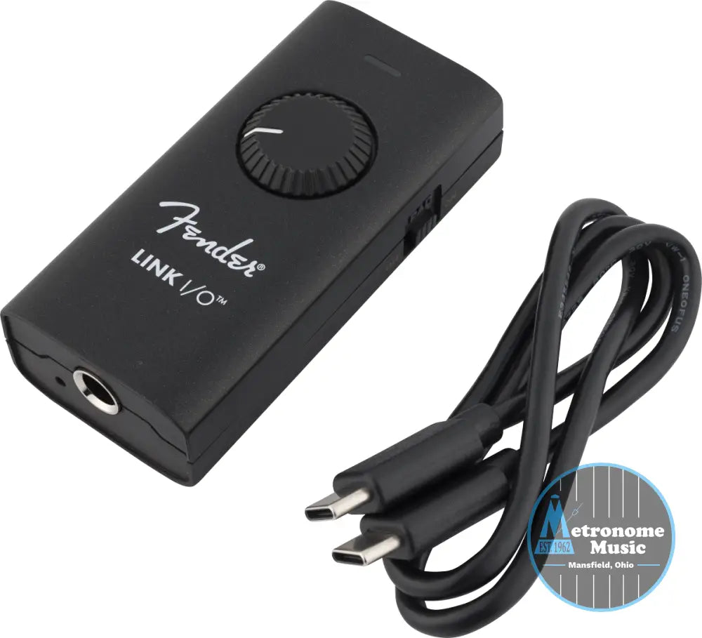 Fender Link I/O Portable USB-C Audio Interface - Metronome Music Inc.