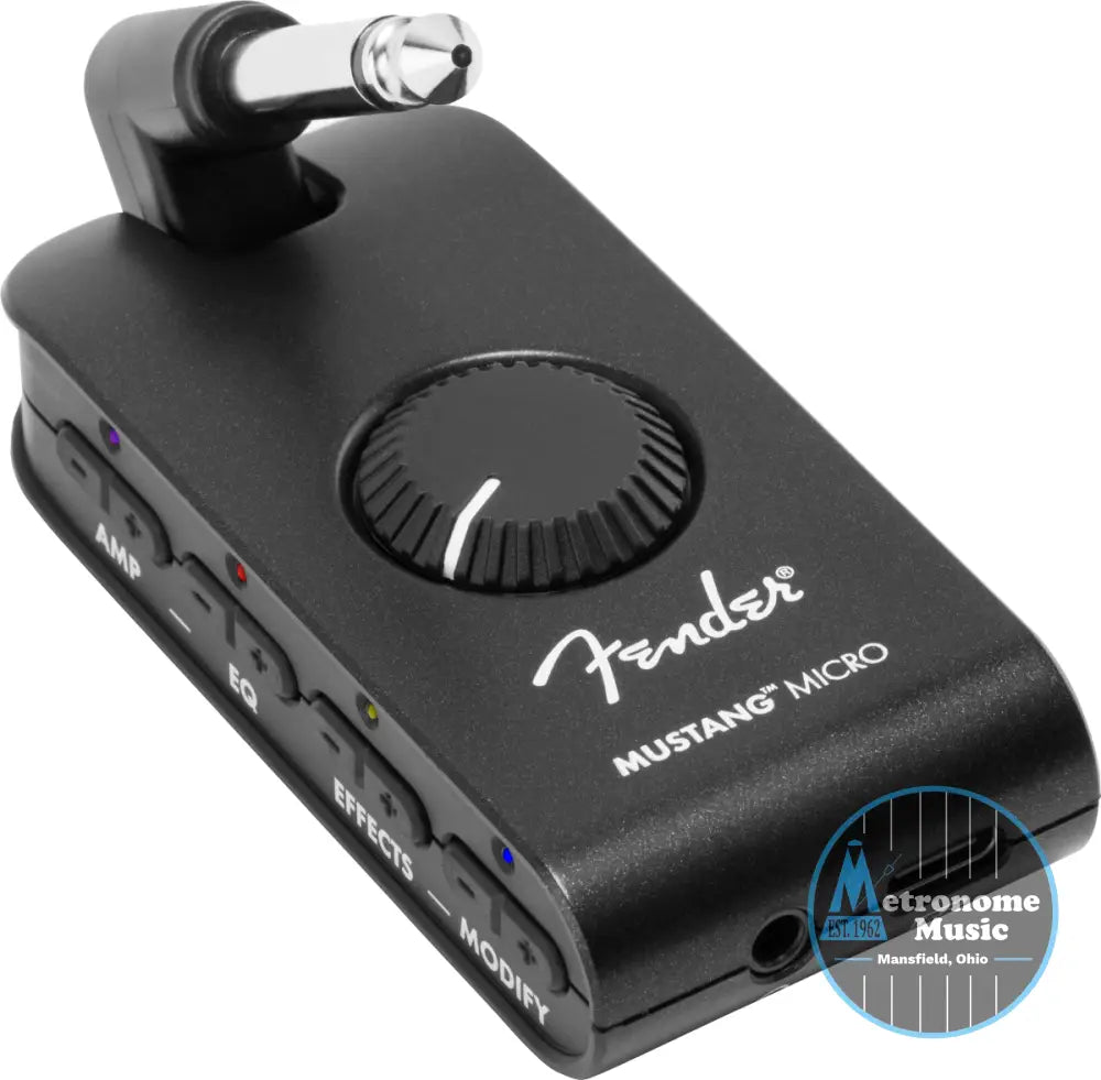 Fender Mustang Micro Headphone Amplifier - Metronome Music Inc.