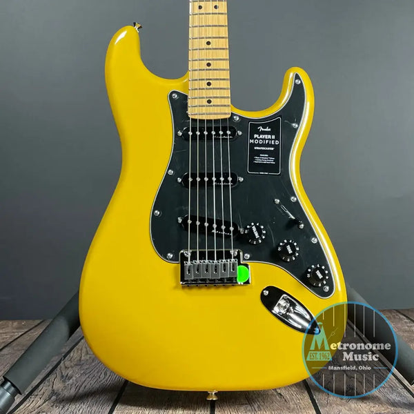 Fender Player II Modified Stratocaster, Maple Fingerboard, Sunshine Ye
