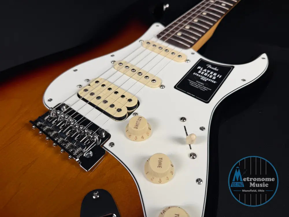 Fender Player II Stratocaster HSS Rosewood - 3-Color Sunburst - Electric Guitar