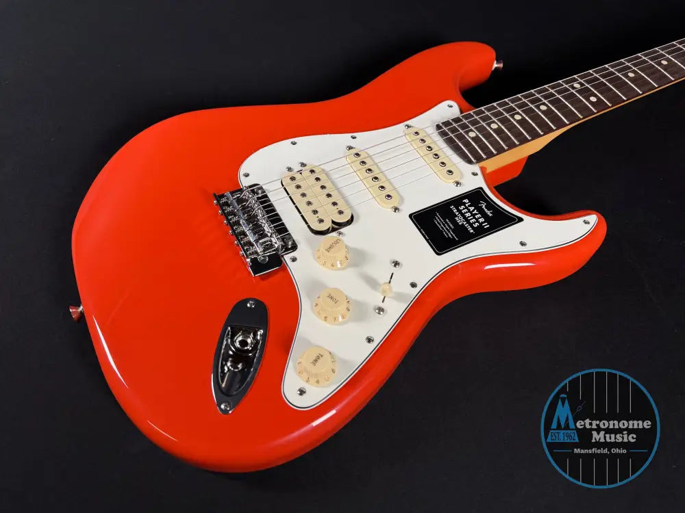 Fender Player II Stratocaster HSS Rosewood - Rallye Orange - Electric Guitar