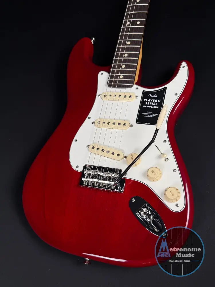 Fender Player II Stratocaster Rosewood - Transparent Cherry Burst - Electric Guitar