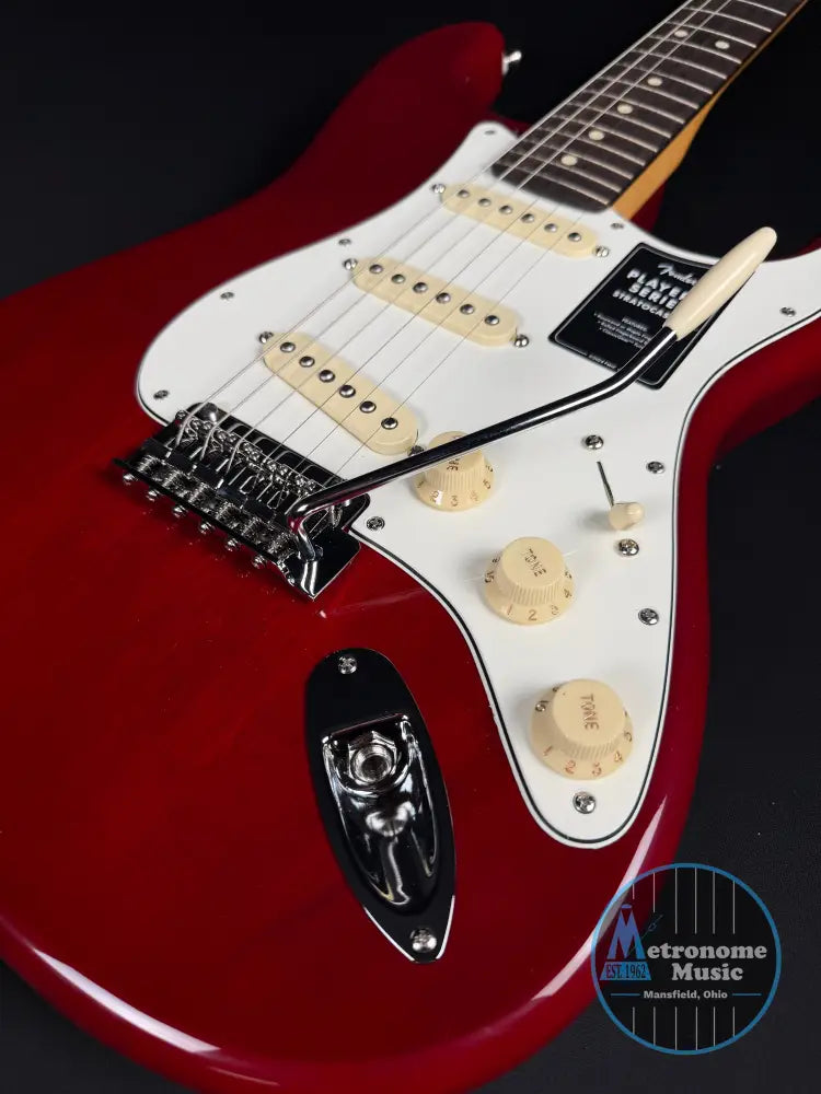 Fender Player II Stratocaster Rosewood - Transparent Cherry Burst - Electric Guitar