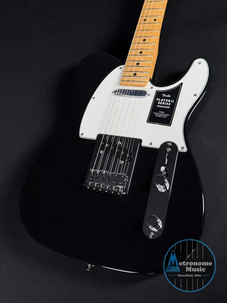 Fender Player II Telecaster Maple - Black - Electric Guitar
