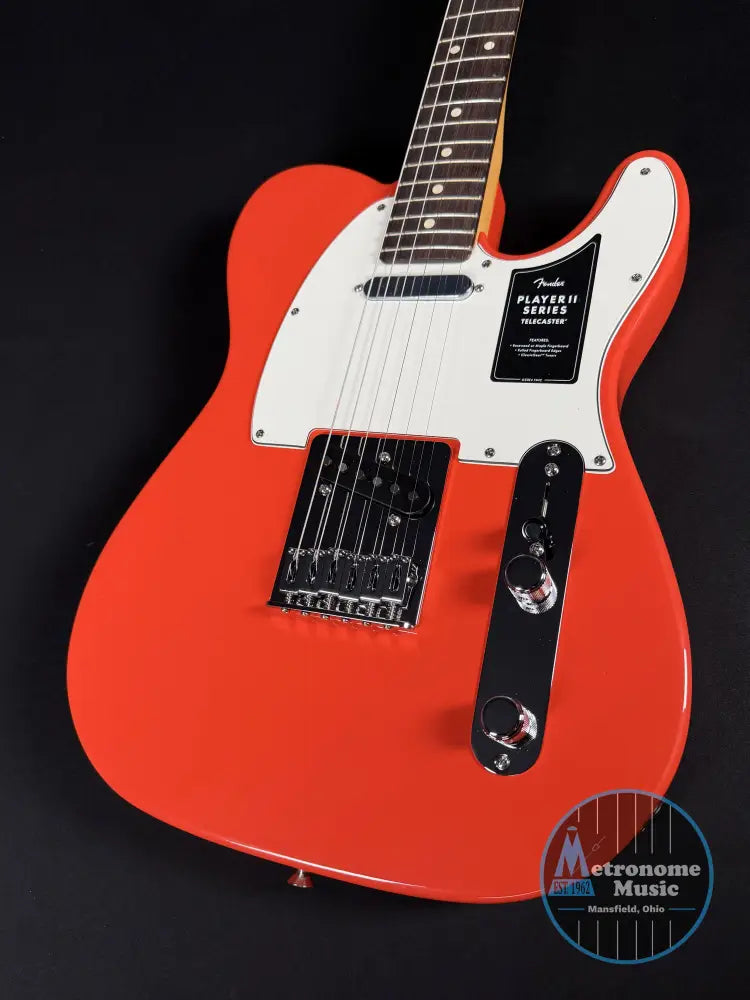 Fender Player II Telecaster Rosewood - Rallye Orange - Electric Guitar