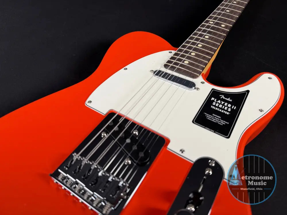 Fender Player II Telecaster Rosewood - Rallye Orange - Electric Guitar