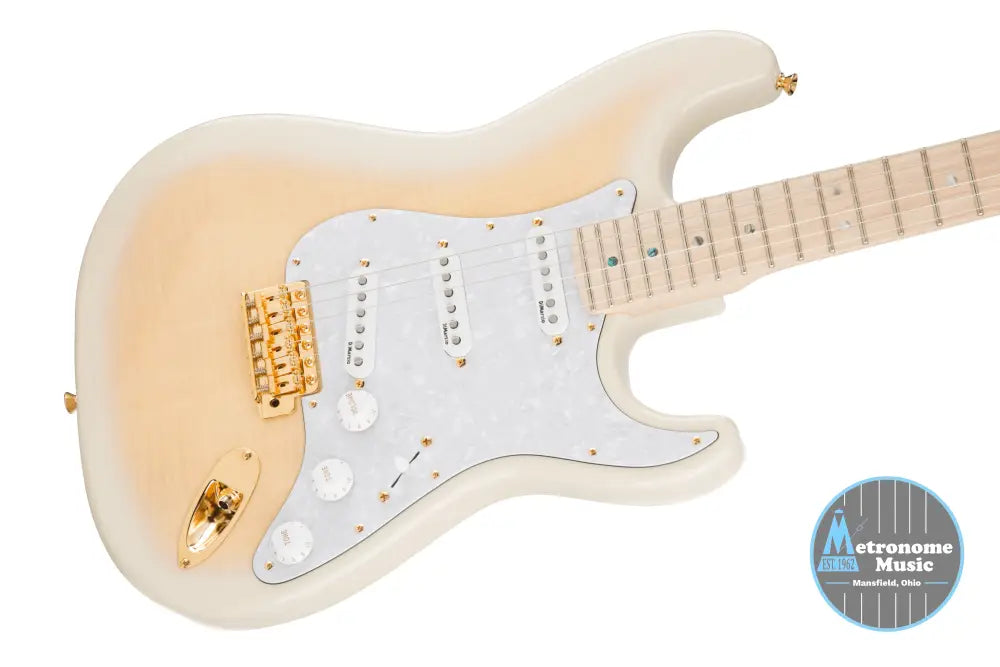 Fender  Richie Kotzen Stratocaster, Maple Fingerboard, Transparent White Burst - Metronome Music Inc.