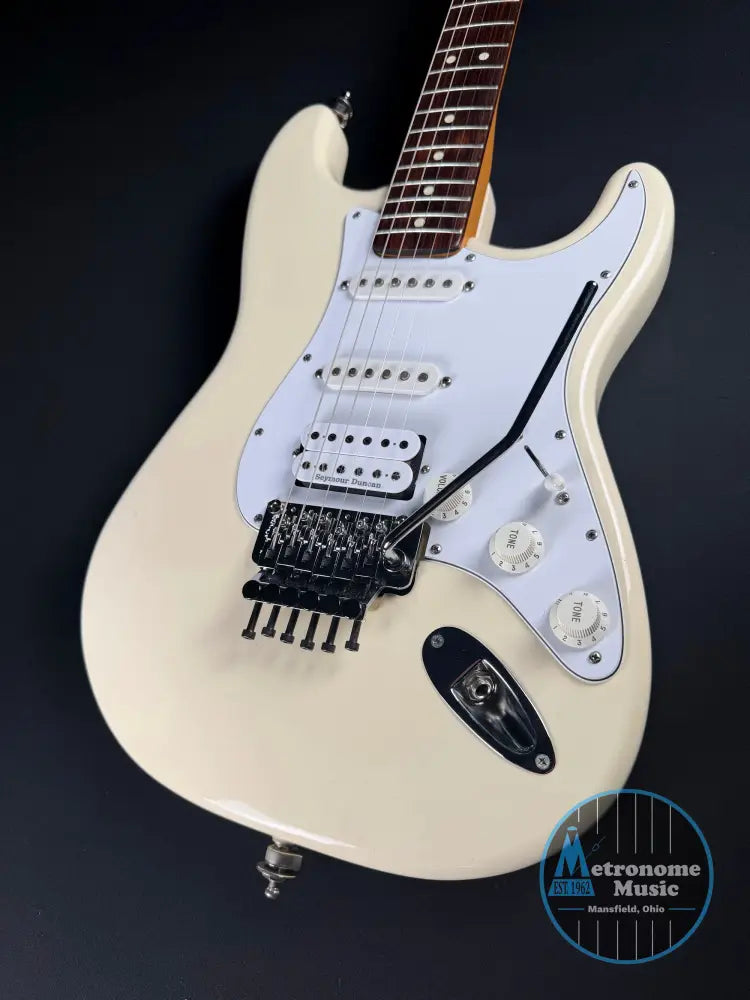 Fender Richie Sambora Stratocaster (1994) - White (Used) - Metronome Music