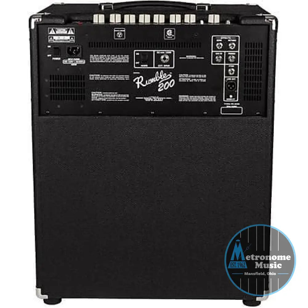 Fender Rumble 200 Bass Combo Amp - Metronome Music Inc.