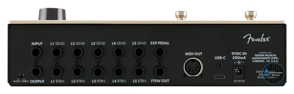 Fender Switchboard Effects Operator - Metronome Music Inc.
