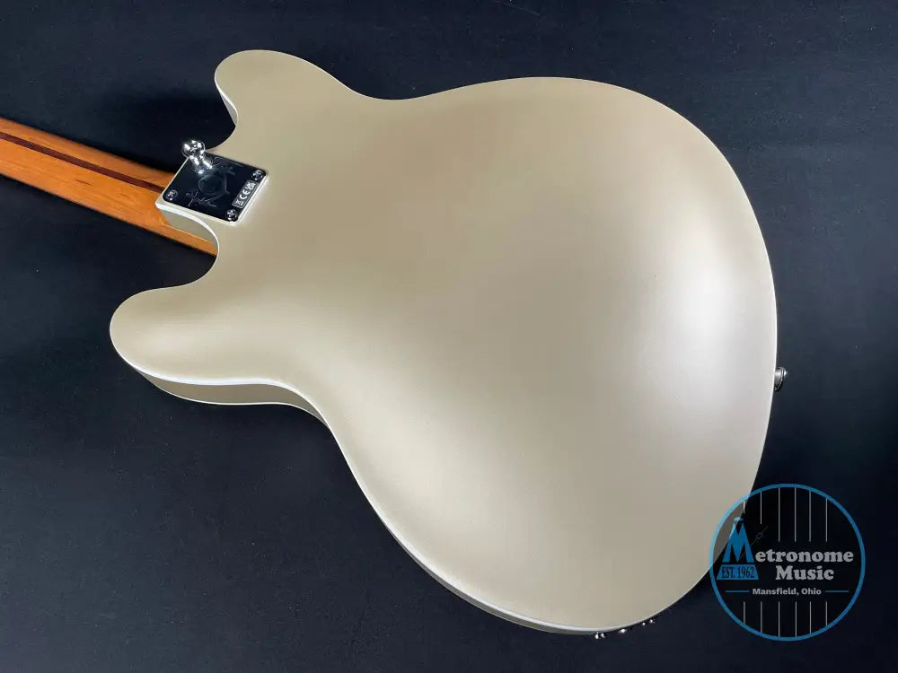 Fender Tom DeLonge Starcaster - Satin Shoreline Gold (MINT) - Metronome Music Inc.