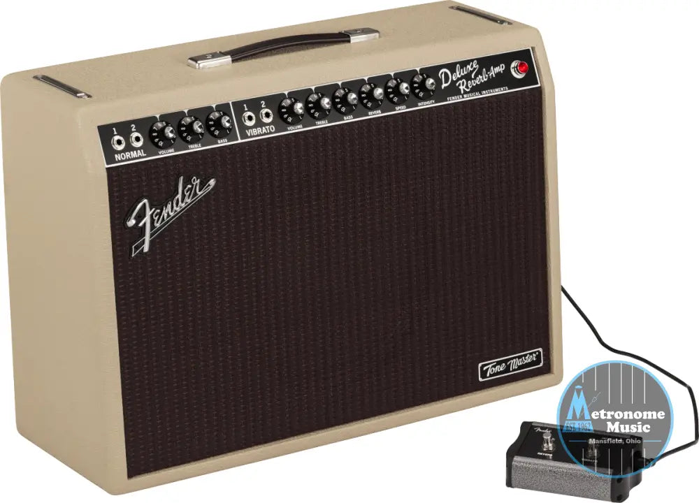 Fender Tone Master Deluxe Reverb- Blonde - Metronome Music Inc.
