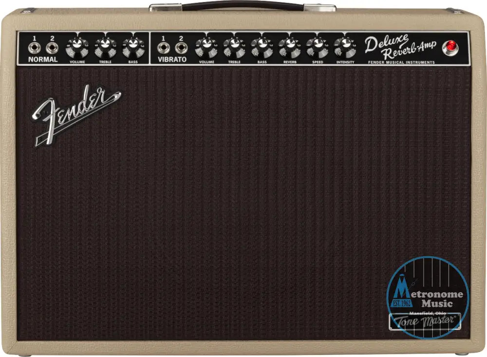 Fender Tone Master Deluxe Reverb- Blonde - Metronome Music Inc.