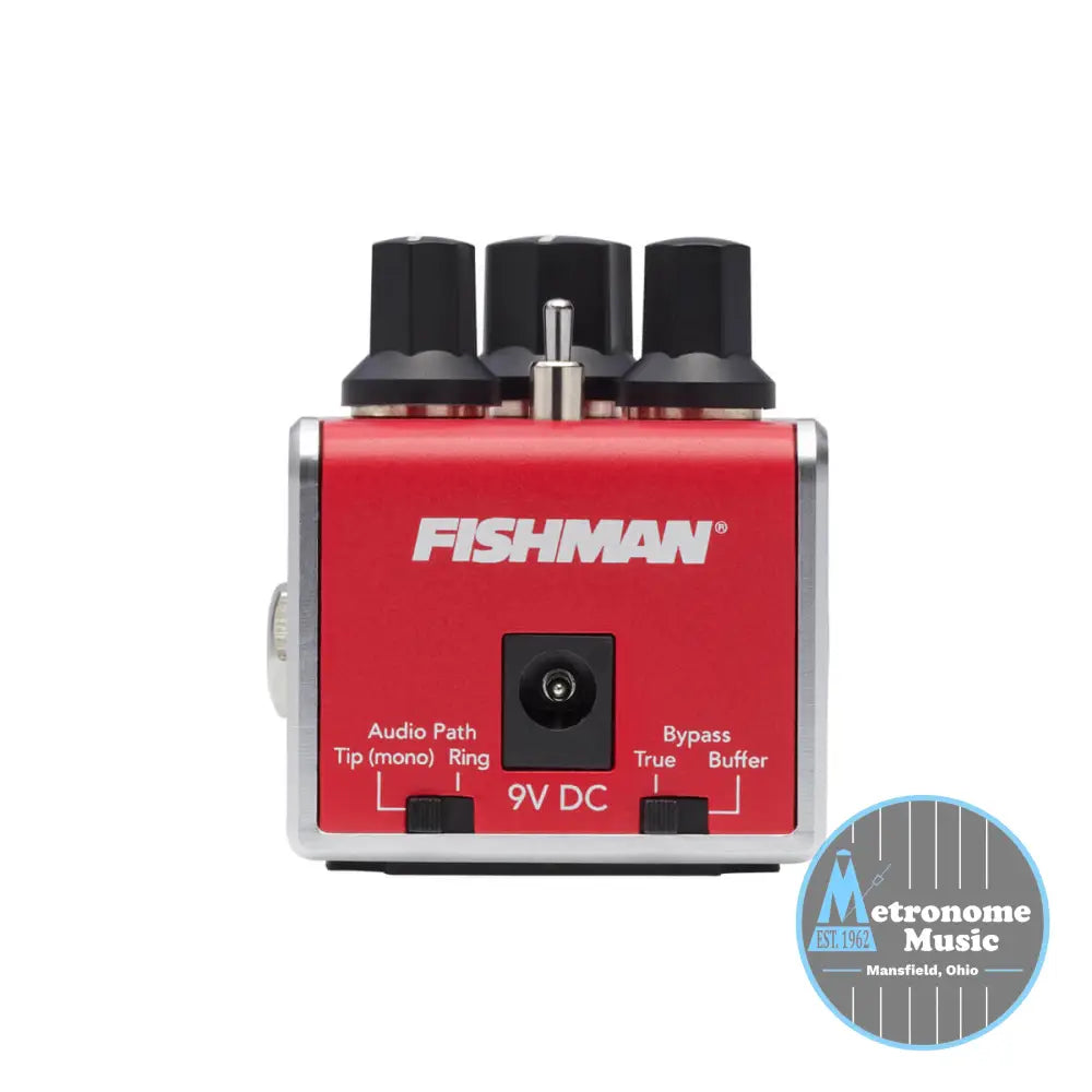 Fishman AFX AcoustiVerb Mini Reverb Pedal - Metronome Music Inc.