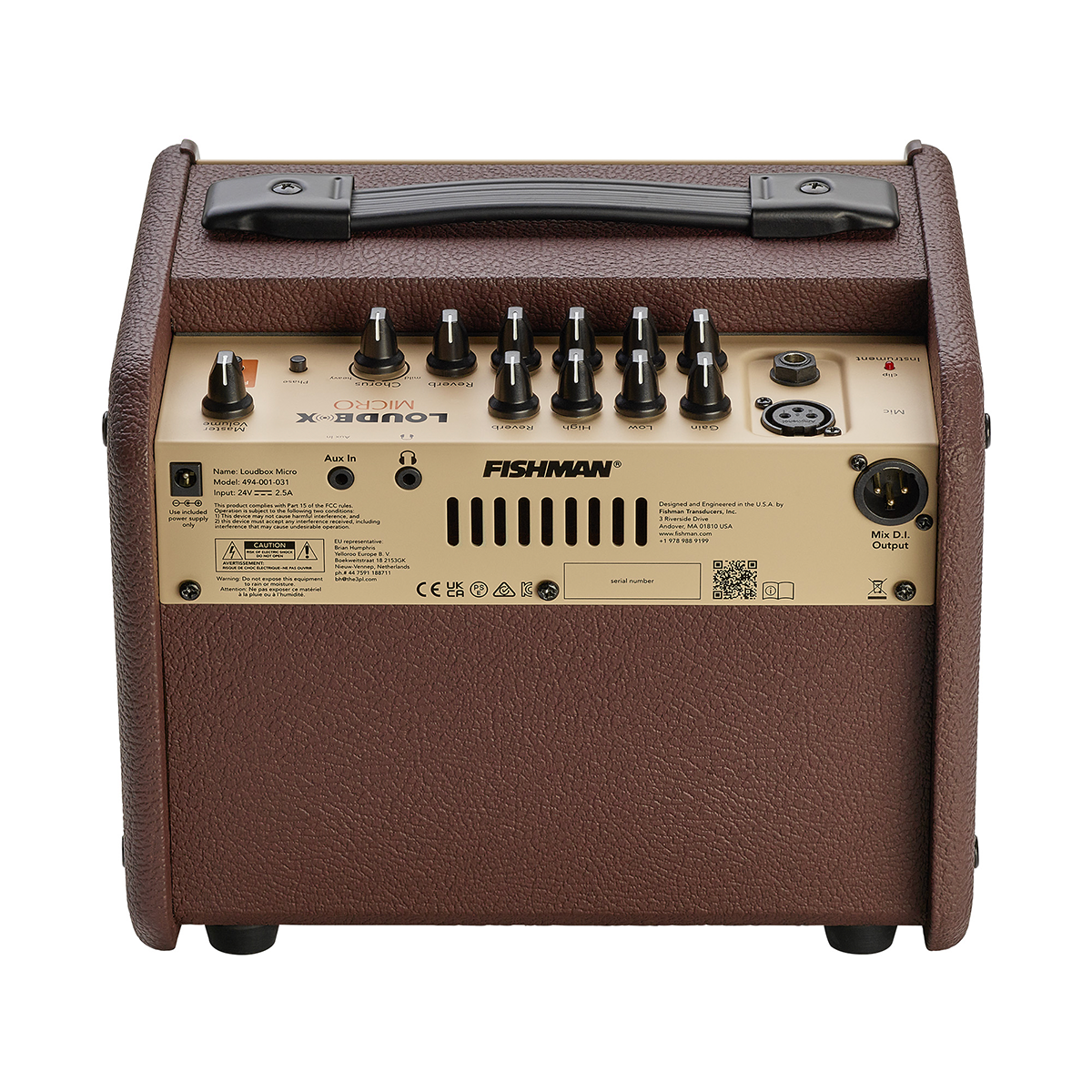 Fishman Loudbox Micro 40-watt 1 x 5.25-inch Acoustic Guitar Amplifier