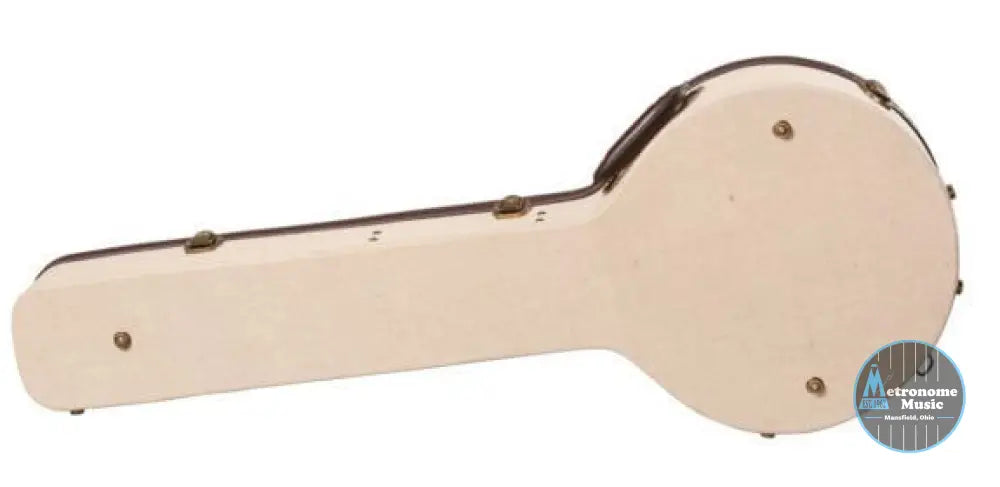 Gator Deluxe Wood Case for Banjo- Journeyman Burlap Exterior - Metronome Music Inc.