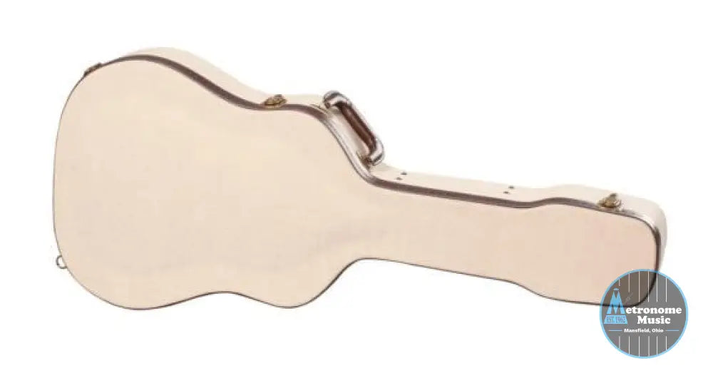 Gator Deluxe Wood Case for Dreadnaught Acoustic- Journeyman Burlap Exterior - Metronome Music Inc.