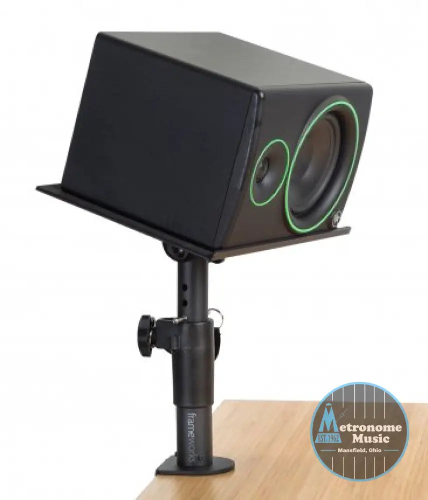 Gator Frameworks Clamp-On Studio Monitor Stand - Adjustable Height - Metronome Music Inc.