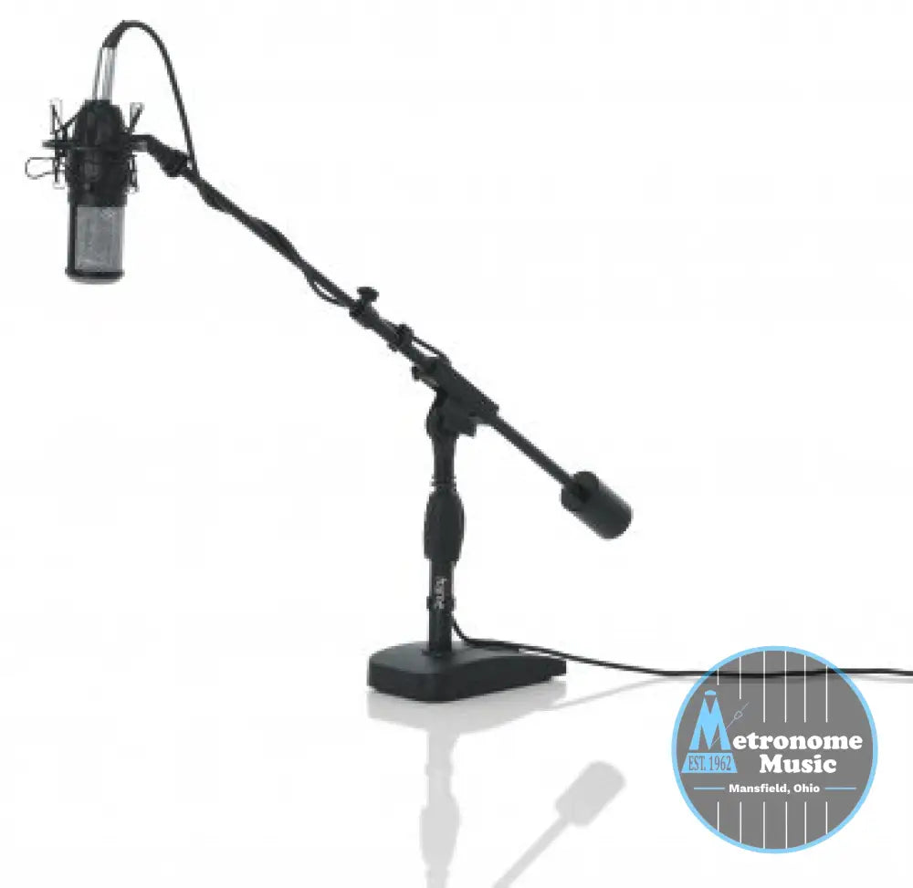 Gator Frameworks Telescoping Boom Mic Stand for Desktop Recording - Metronome Music Inc.