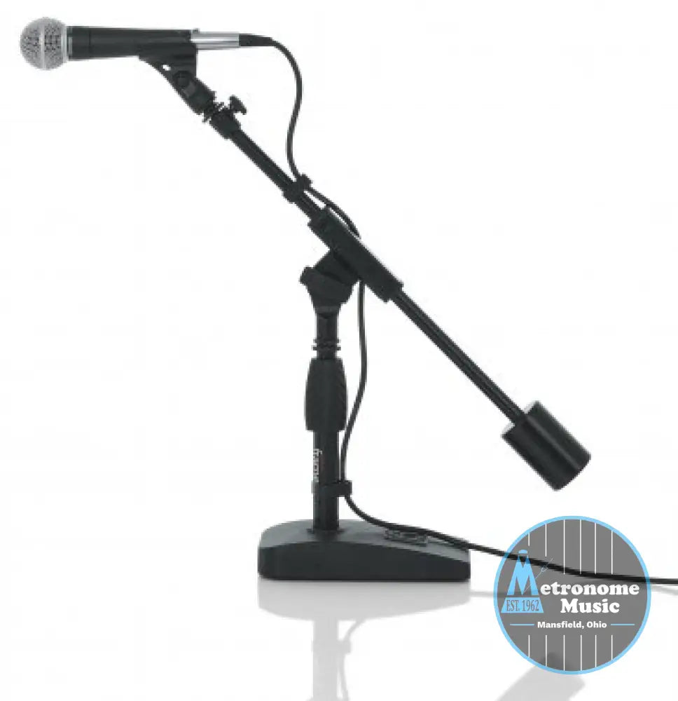Gator Frameworks Telescoping Boom Mic Stand for Desktop Recording - Metronome Music Inc.