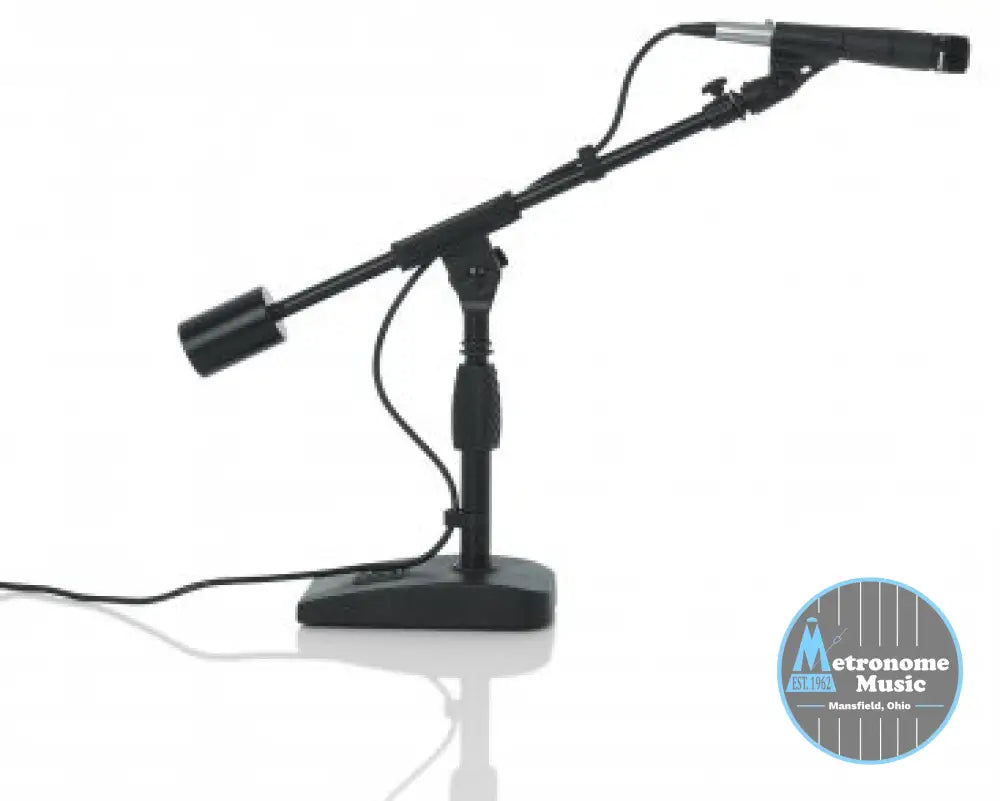 Gator Frameworks Telescoping Boom Mic Stand for Desktop Recording - Metronome Music Inc.