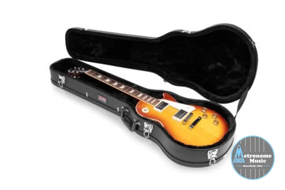Gator Hard-Shell Wood Case for Single-Cutaway Guitars such as Gibson Les Paul - Metronome Music Inc.