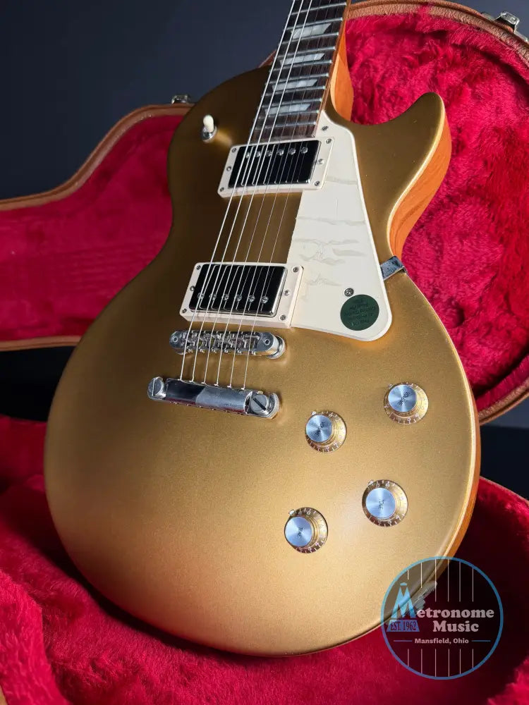 Gibson Les Paul Tribute w/Case - Satin Goldtop 2017 (Used) - Electric Guitar