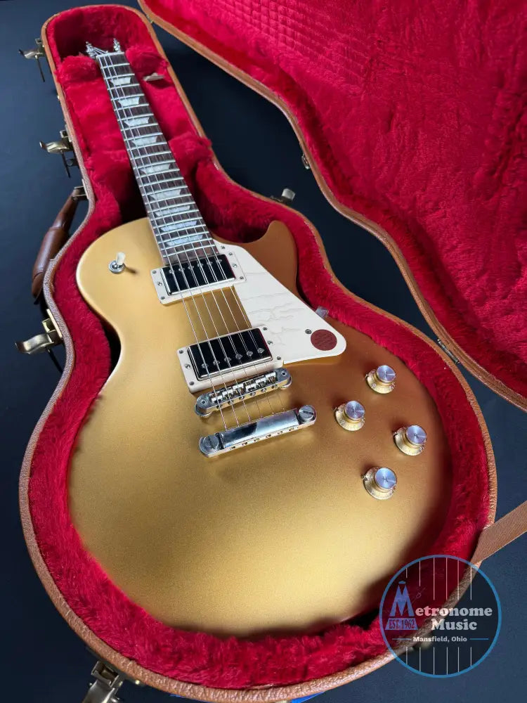 Gibson Les Paul Tribute w/Case - Satin Goldtop 2017 (Used) - Electric Guitar