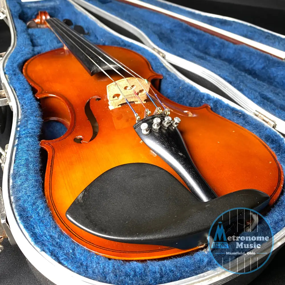 Glaesel 3/4 Violin with Molded Hardshell Case (USED) - Metronome Music Inc.